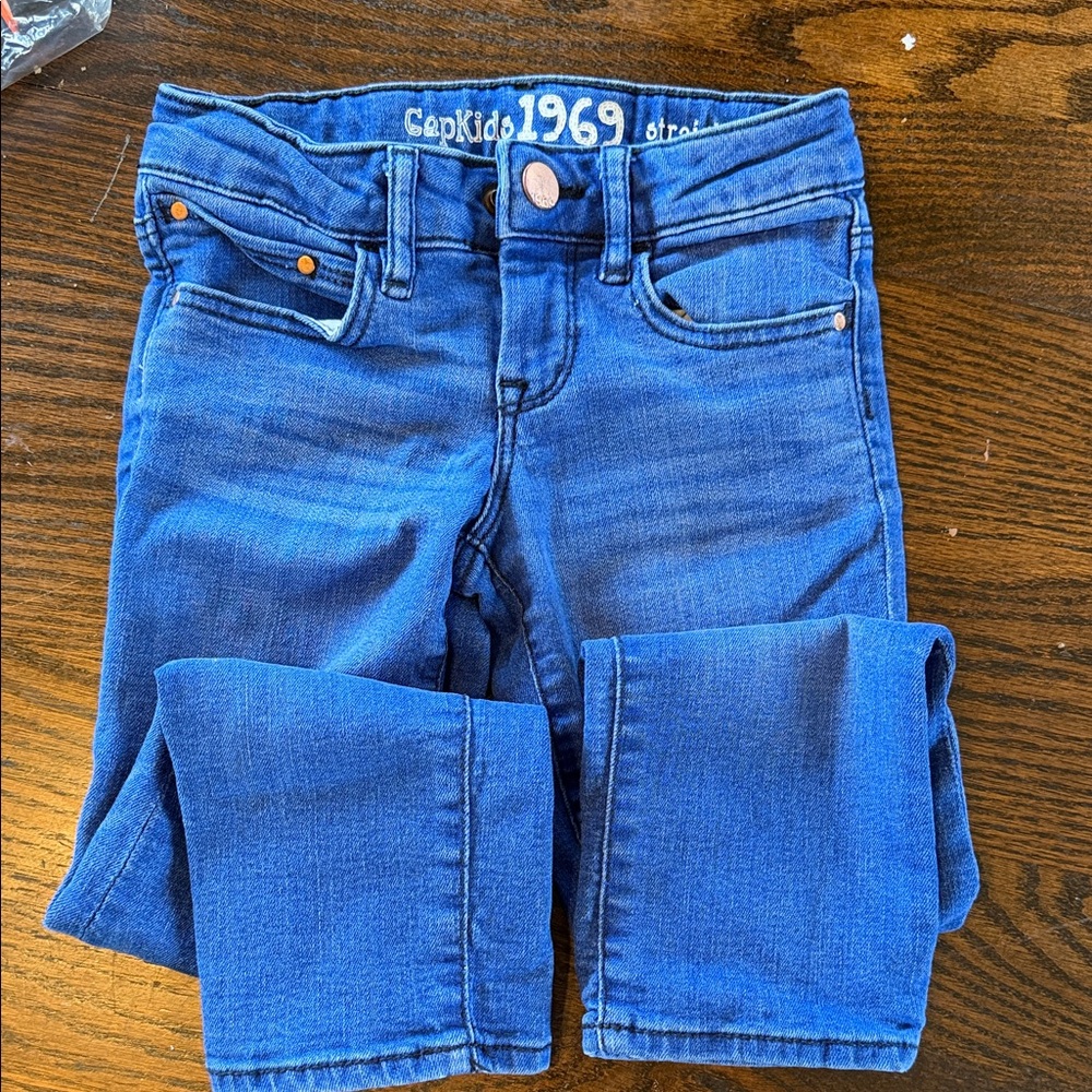 GAP Kids Classic Blue Straight Leg Jeans
